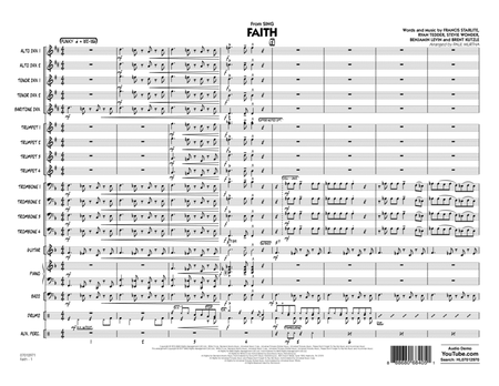 Faith (from Sing) - Conductor Score (Full Score)