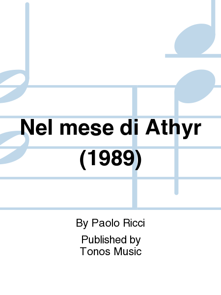 Nel mese di Athyr (1989)