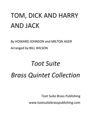 Book cover for Tom, Dick and Harry and Jack