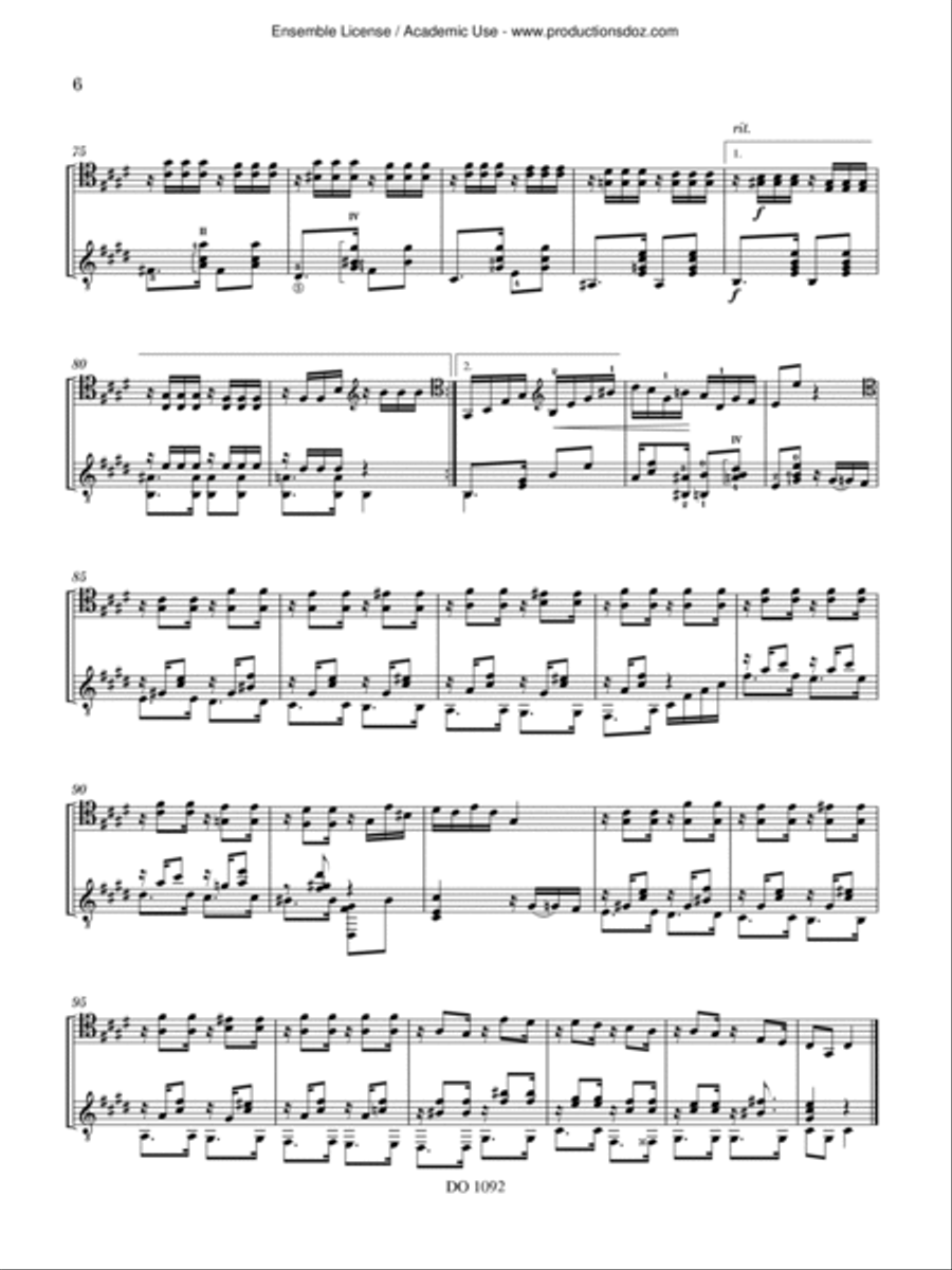 Odeon Odeon Classical Guitar scores gallery preview page 6