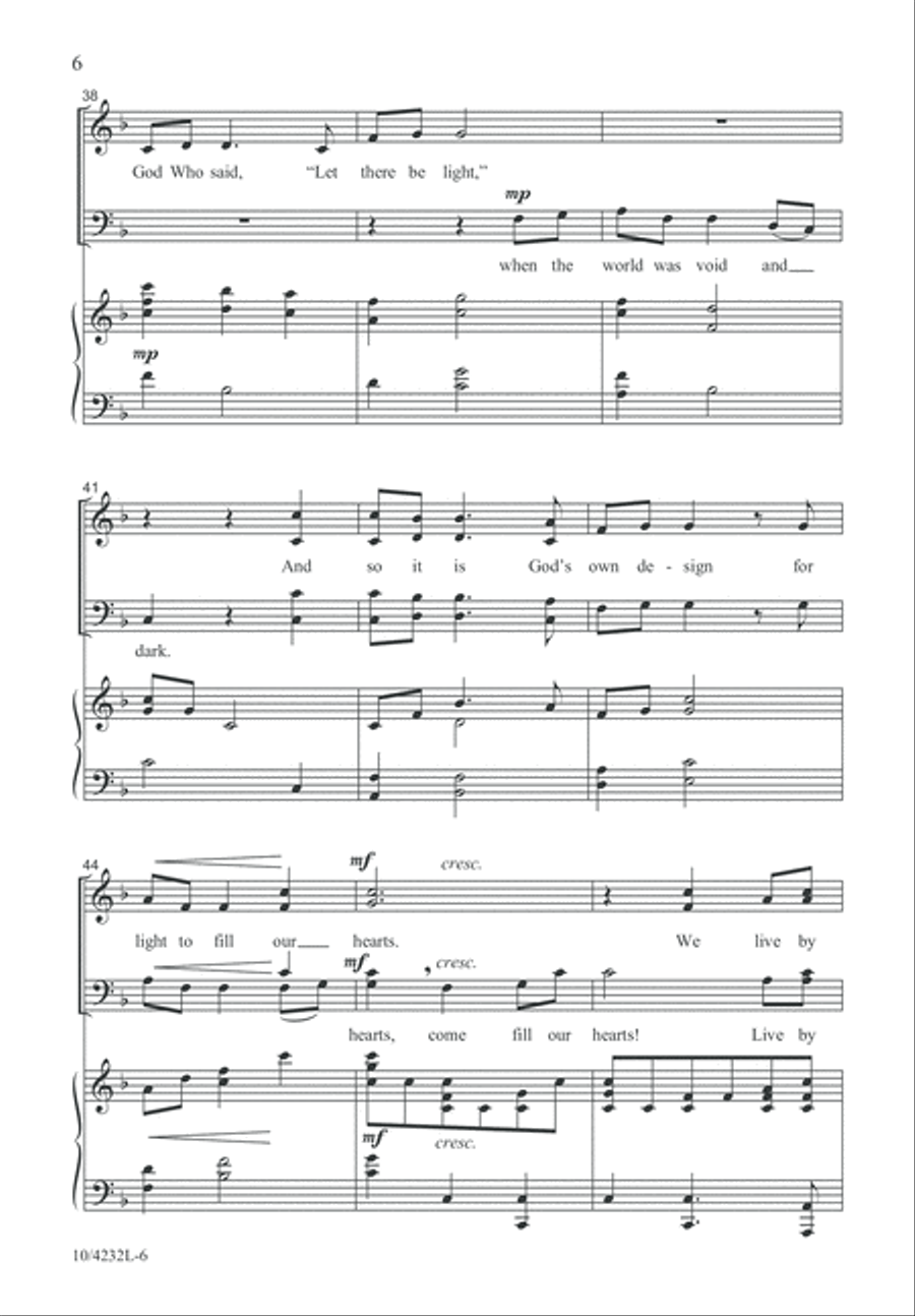 We Live by Faith 4-Part scores gallery preview page 7