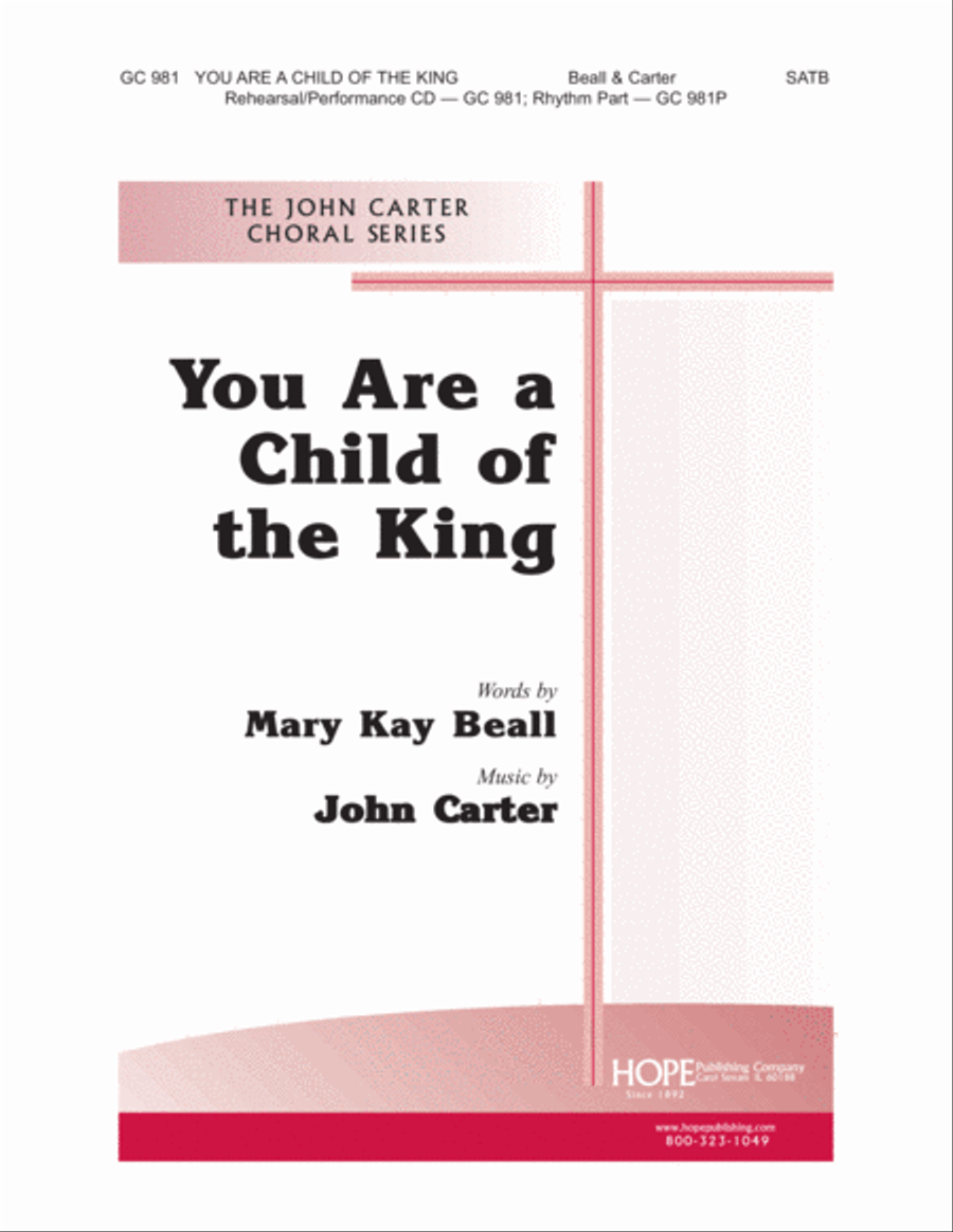 You Are a Child of the King Choir scores gallery preview page 1