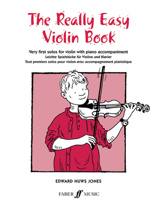 Book cover for The Really Easy Violin Book
