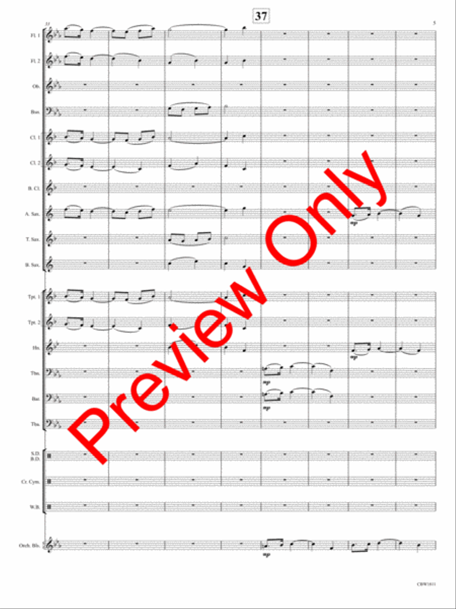 Western Legends Concert Band scores gallery preview page 8