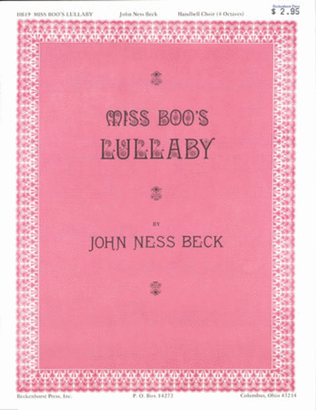 Book cover for Miss Boo's Lullaby