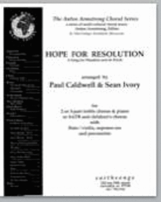 Book cover for hope for resolution