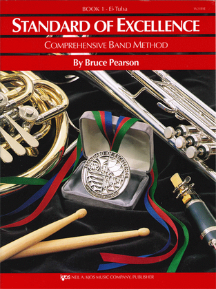 Book cover for Standard of Excellence Book 1, Eb Tuba