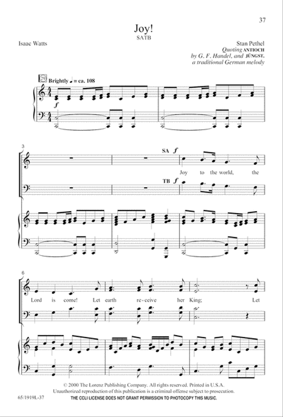 The Perfect Christmas 4-Part scores gallery preview page 39