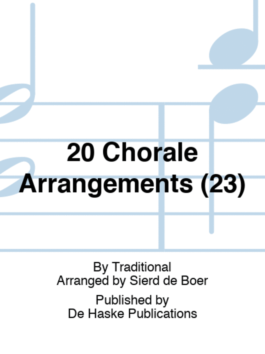 20 Chorale Arrangements (23)
