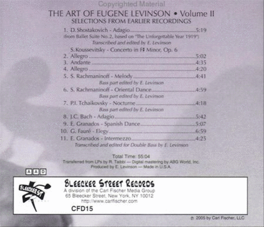 The Art of Eugene Levinson