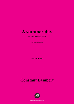 C. Lambert-A summer day,in A flat Major