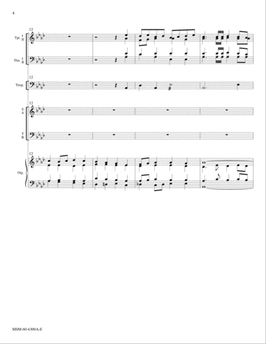 Sing Joyfully to God! Go Forth into the World! Choir scores gallery preview page 4