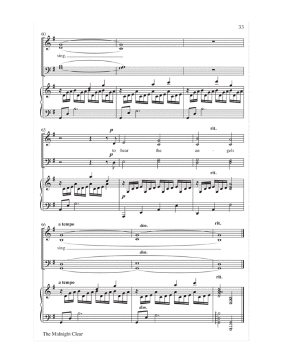 Sing with the Angels!- Score 4-Part scores gallery preview page 36