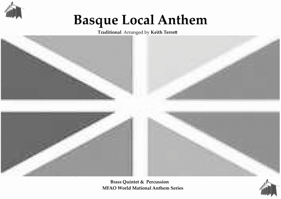 Basque Local Anthem for Brass Quintet & optional Percussion. image number null