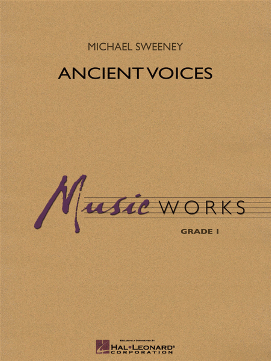 Ancient Voices Concert Band scores gallery preview page 1
