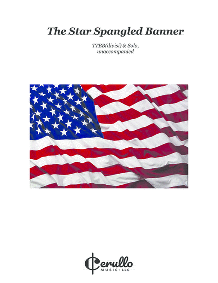 The Star Spangled Banner (TTBB) image number null