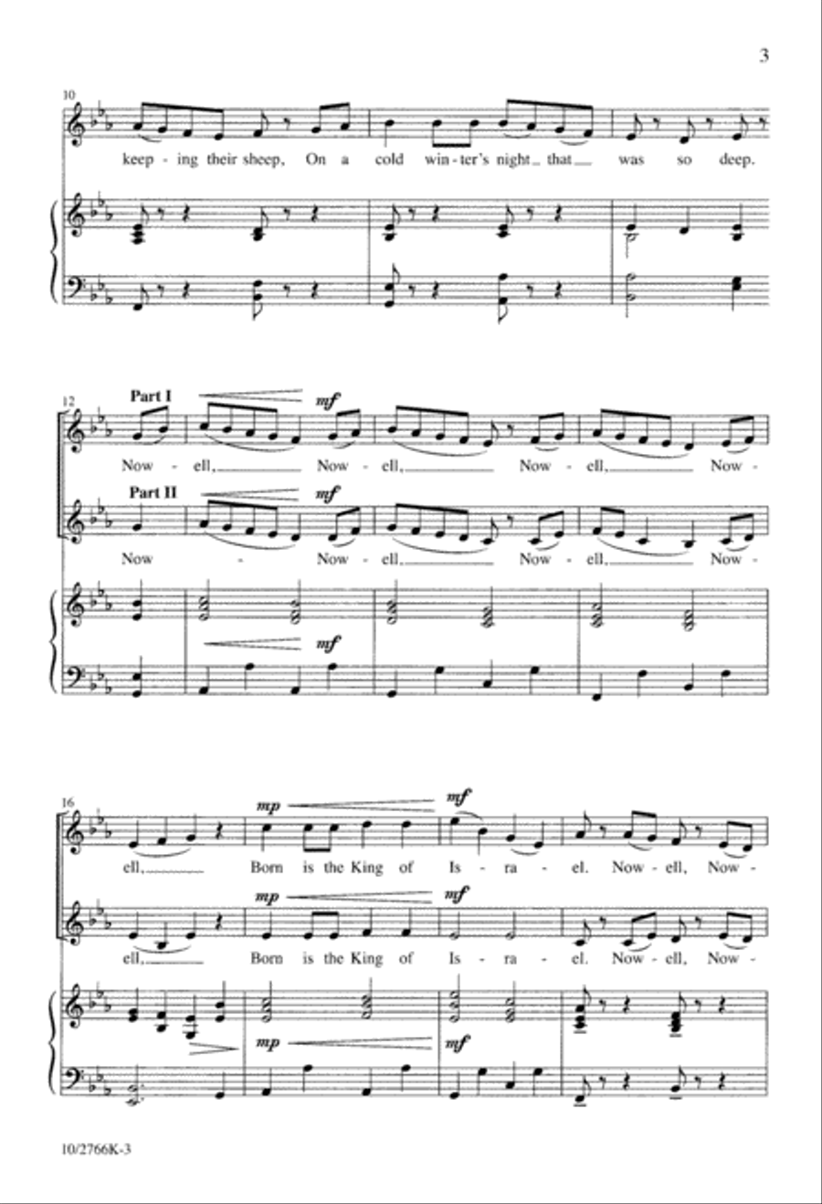 The First Nowell The First Nowell 2-Part scores gallery preview page 3