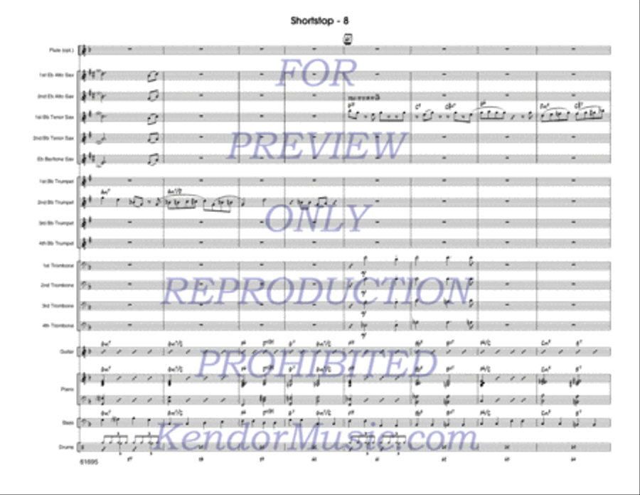 Shortstop Jazz Ensemble scores gallery preview page 9