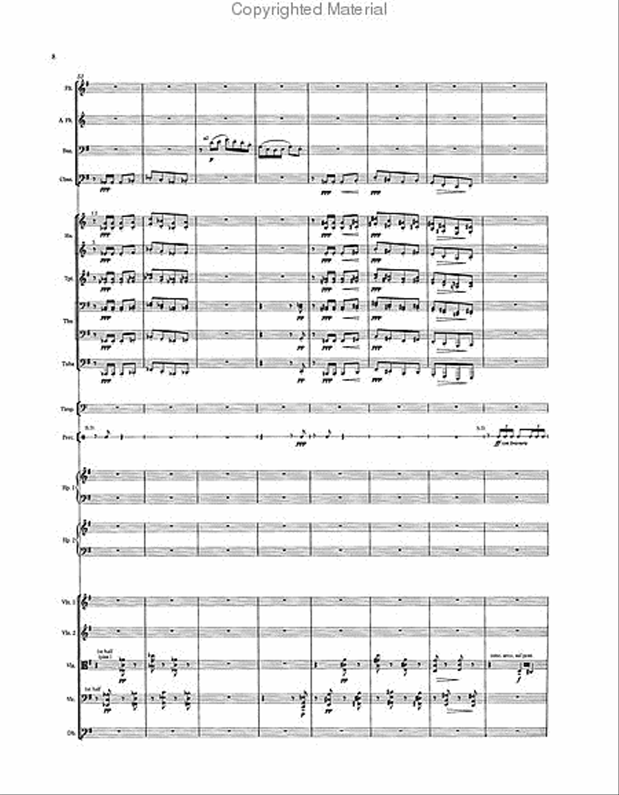 Minstrels Full Orchestra scores gallery preview page 3