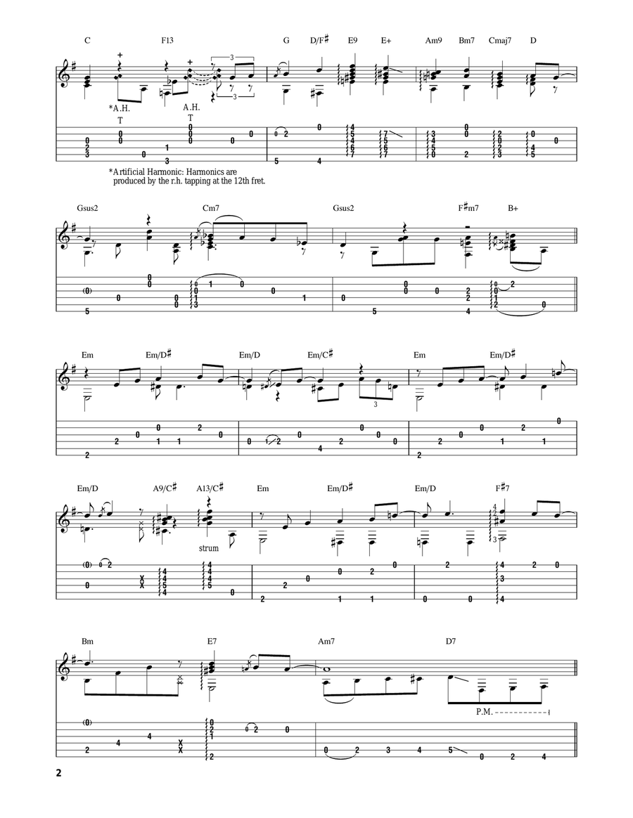 Georgia On My Mind Guitar Solo scores gallery preview page 2