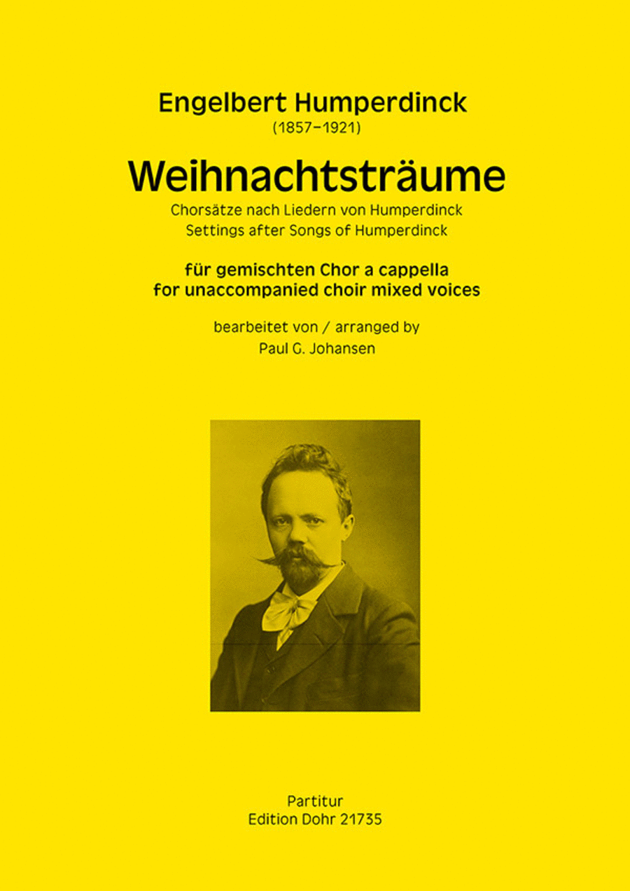 Weihnachtsträume -Chorsätze nach Liedern von Humperdinck für gemischten Chor a cappella- A Cappella scores gallery preview page 1