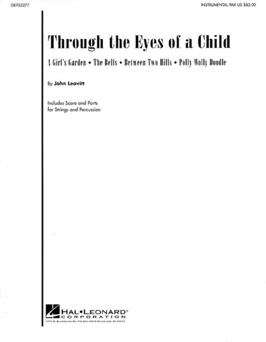 Through the Eyes of a Child (Song Cycle) image number null