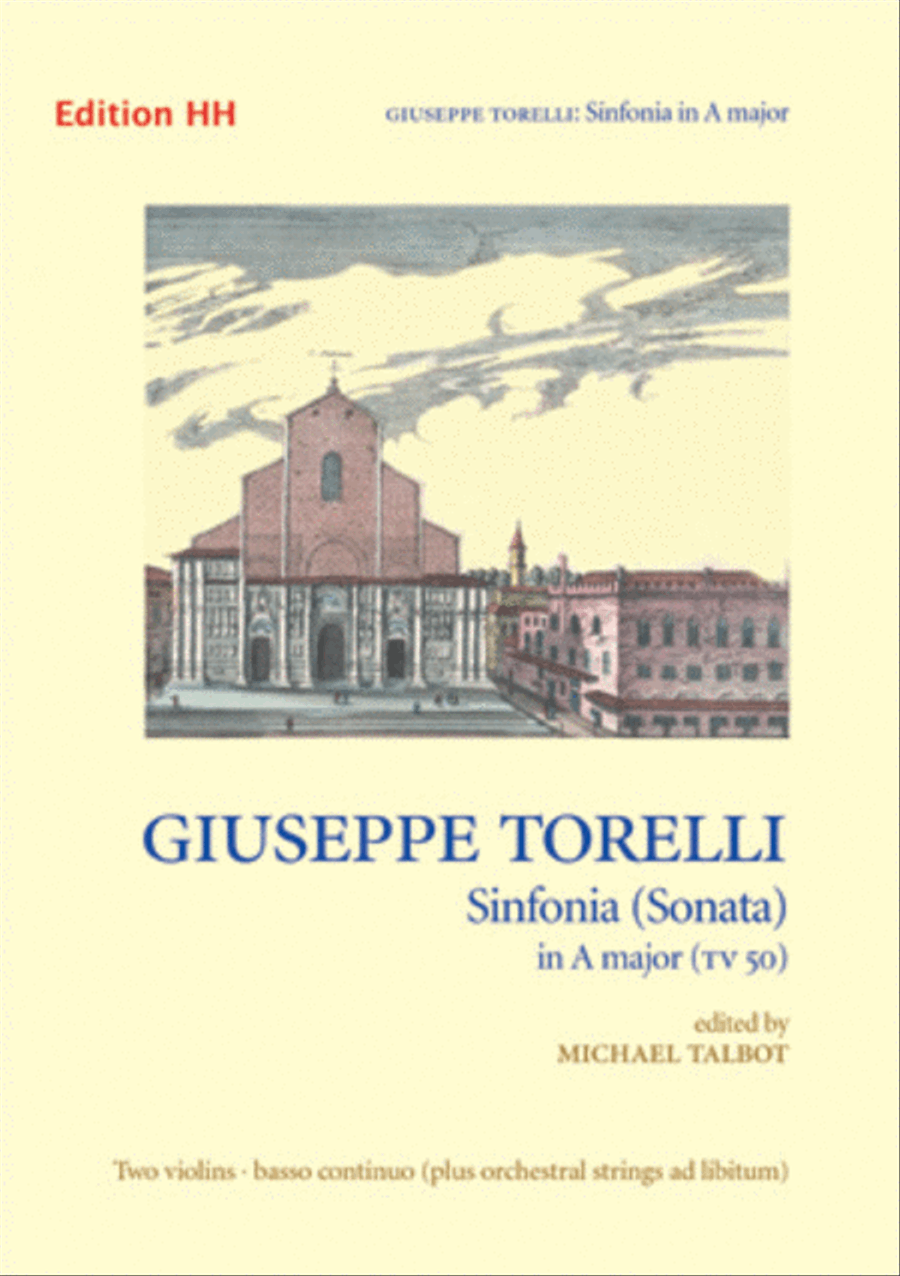 Sonata (sinfonia) in A major Violin scores gallery preview page 1