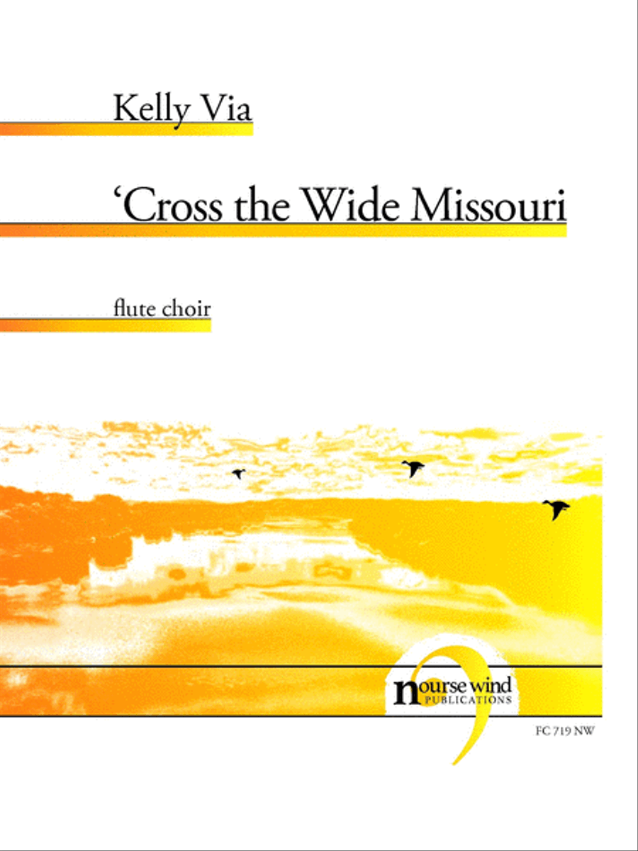 Cross the Wide Missouri for Flute Choir Flute Choir scores gallery preview page 1