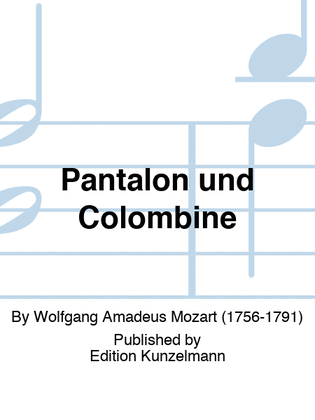 Book cover for Pantalon and Colombine