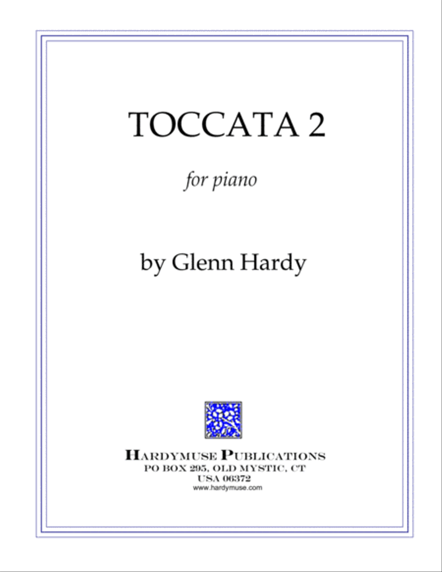 Toccata 2 Piano Solo scores gallery preview page 1