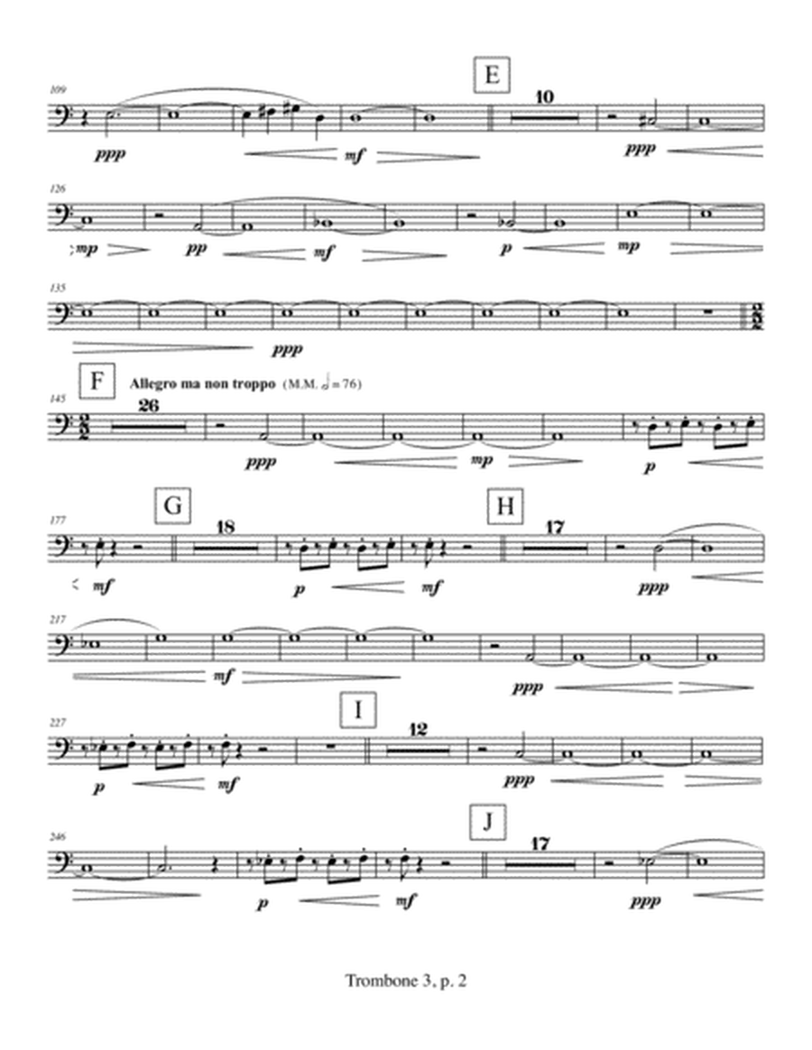 Violin Concerto (2009) Trombone part 3