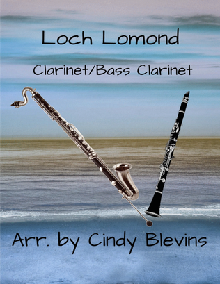 Book cover for Loch Lomond, Bb Clarinet and Bb Bass Clarinet Duet