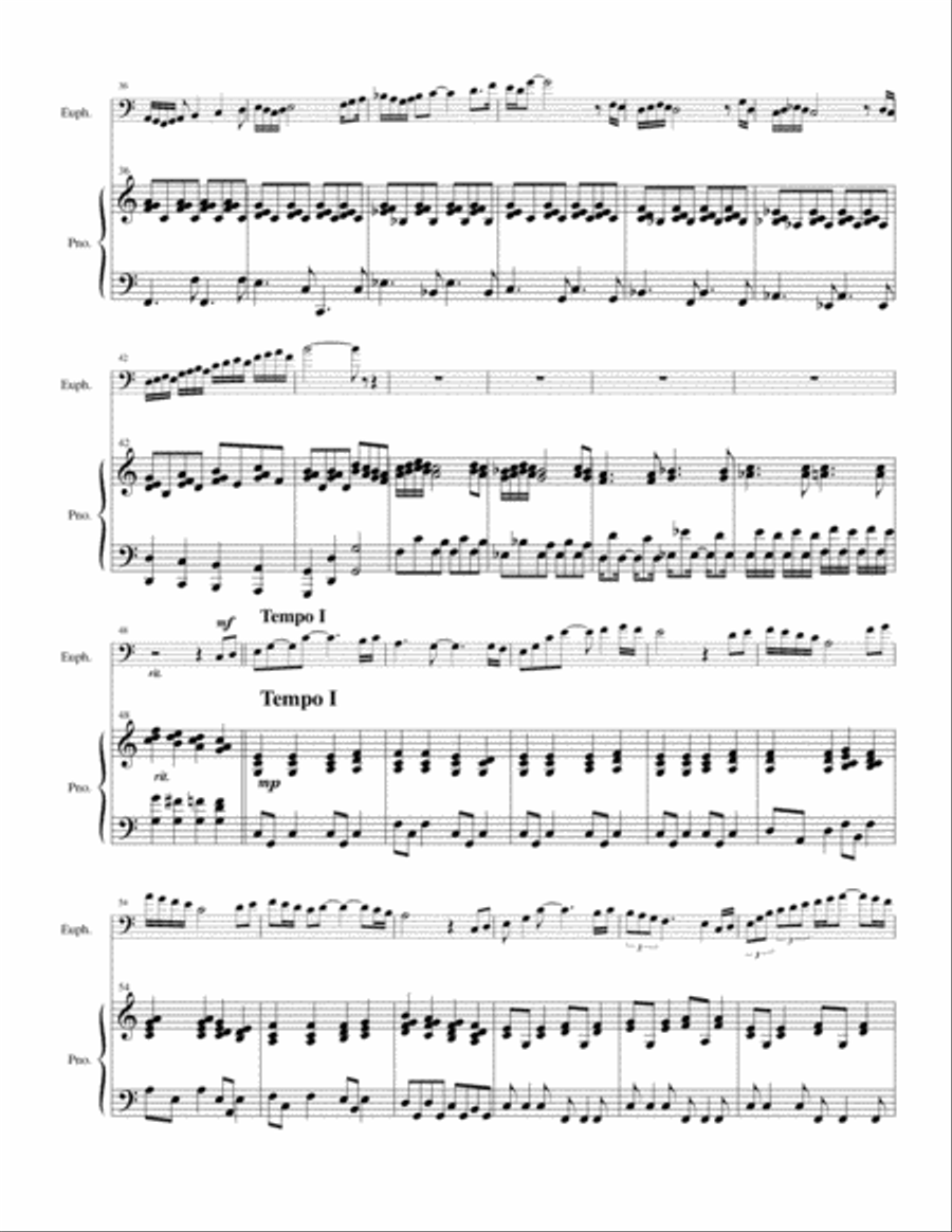 Con Amor Euphonium scores gallery preview page 3