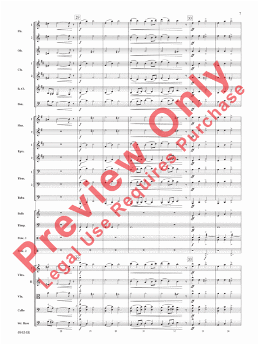 Peer Gynt Suite No.1, Op. 46 Full Orchestra scores gallery preview page 8