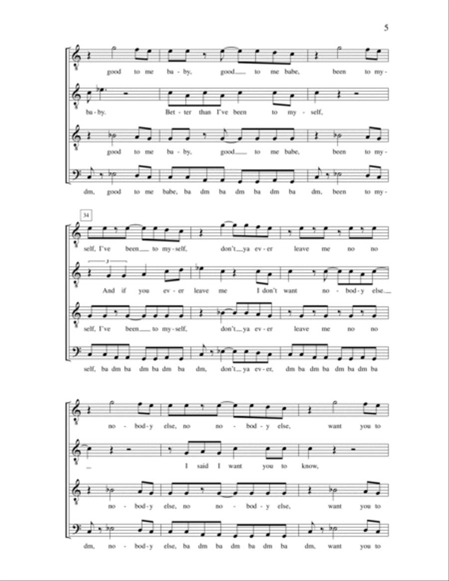Shout Shout TTBB scores gallery preview page 5