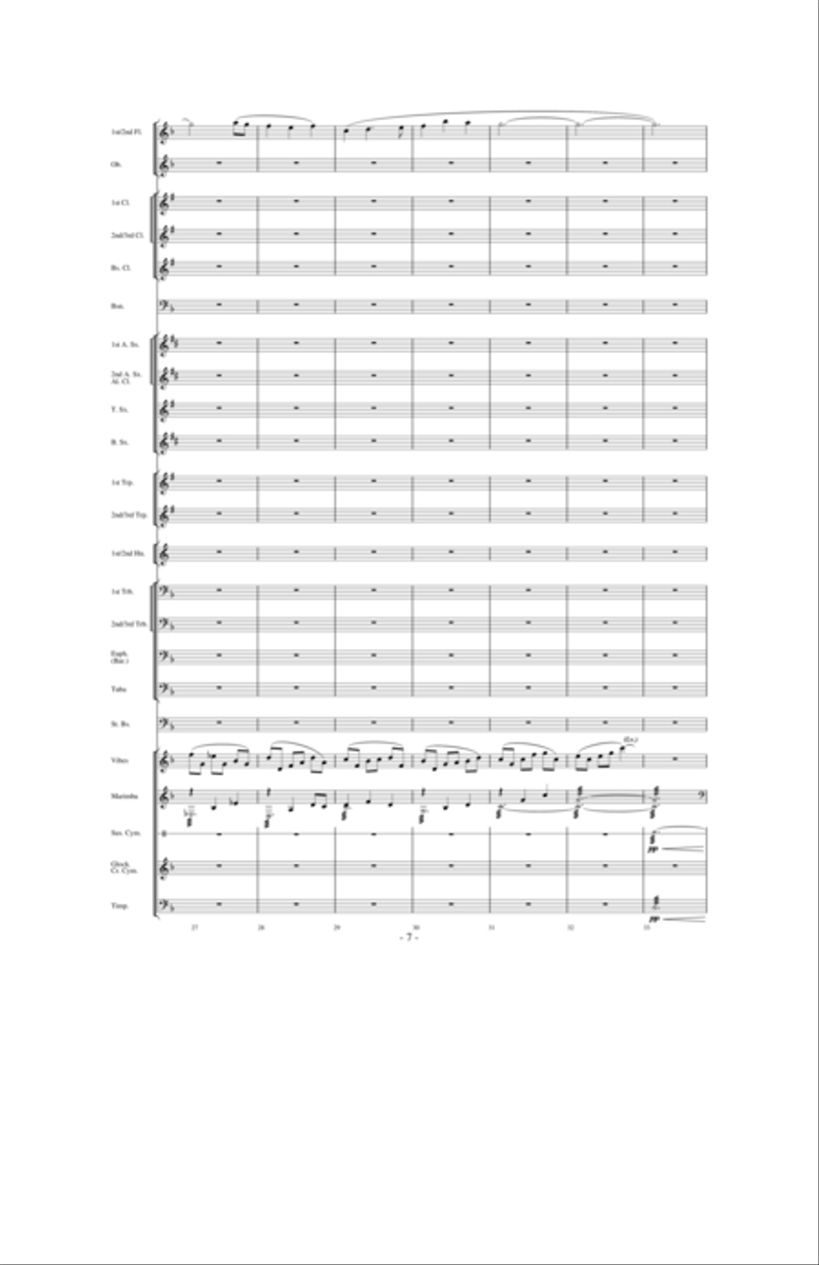 Heaven's Light Concert Band scores gallery preview page 6