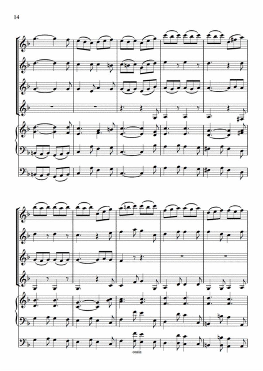 Bach Suite Set of Parts scores gallery preview page 12