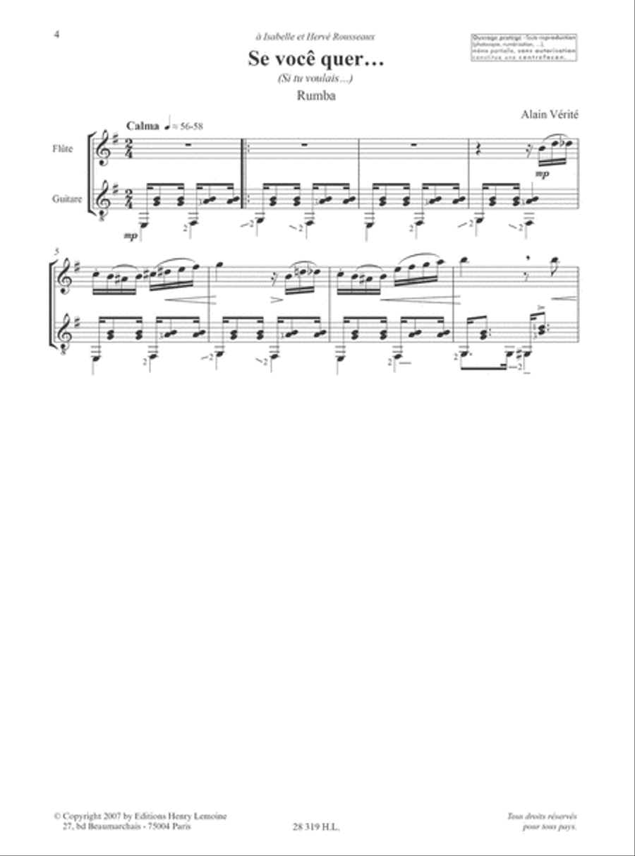 Chorinhos Et Valsinhas Flute scores gallery preview page 2