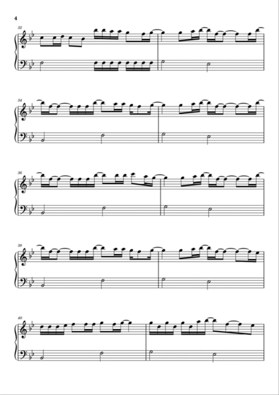 Hall Of Fame Easy Piano scores gallery preview page 4