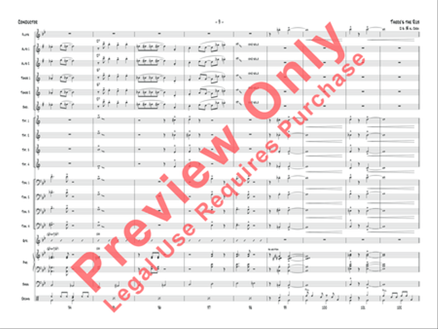 There's the Rub Jazz Ensemble scores gallery preview page 10