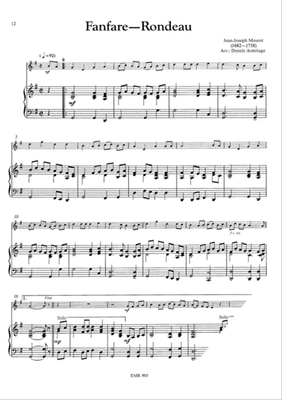 Solo Album Volume 02 Bassoon Solo scores gallery preview page 7