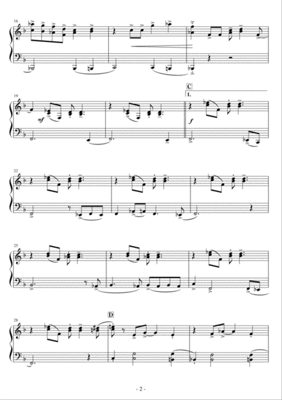 Watermelon Man Watermelon Man Easy Piano scores gallery preview page 2