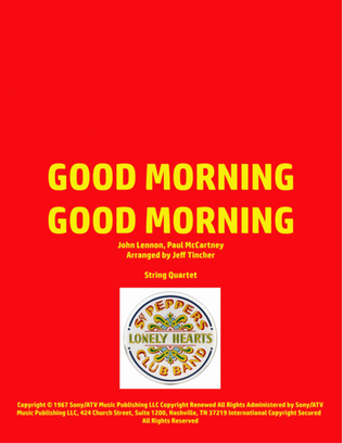 Book cover for Good Morning Good Morning