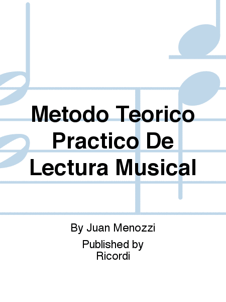 Metodo Teorico Practico De Lectura Musical