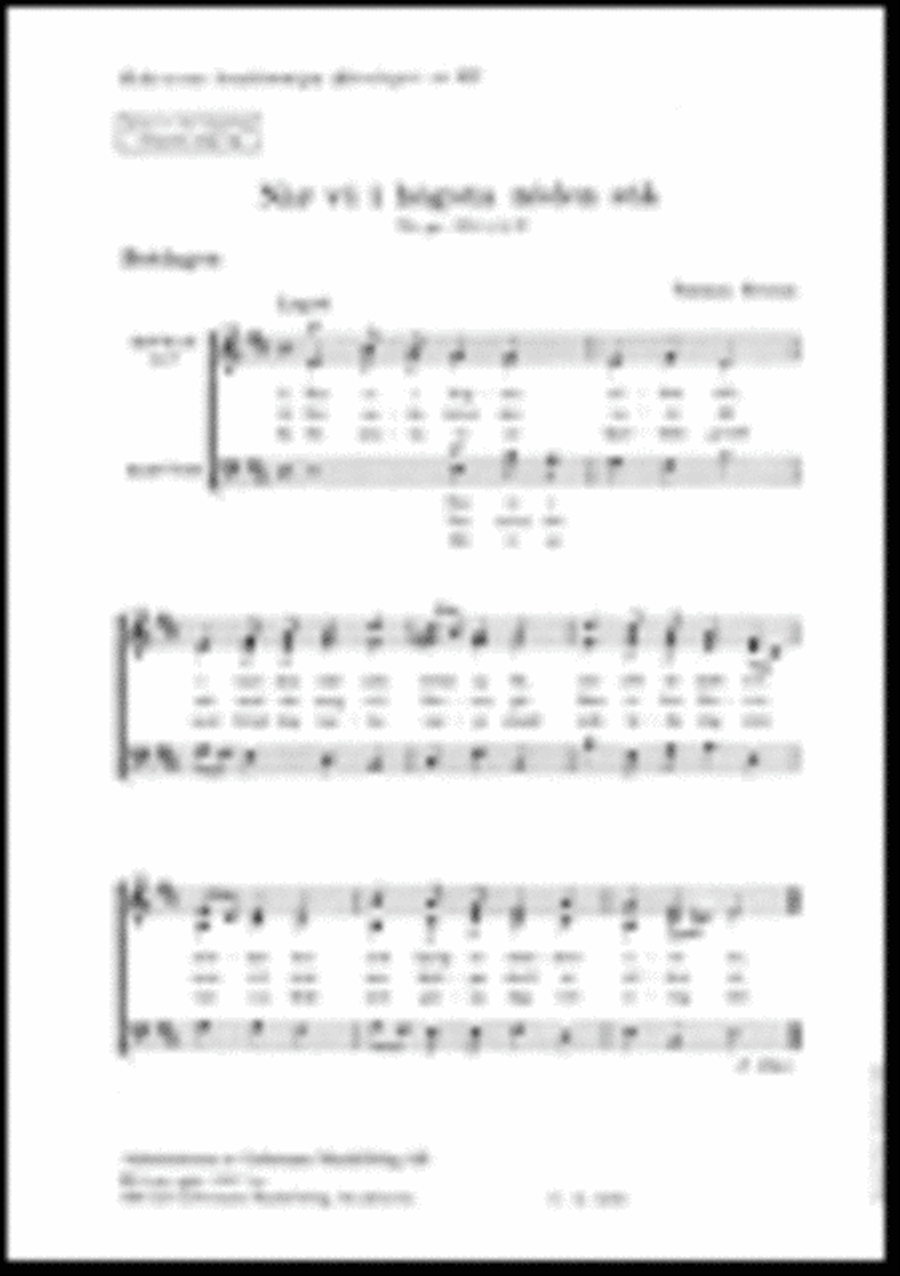 Nar vi i hogsta noden sta 3-Part scores gallery preview page 1