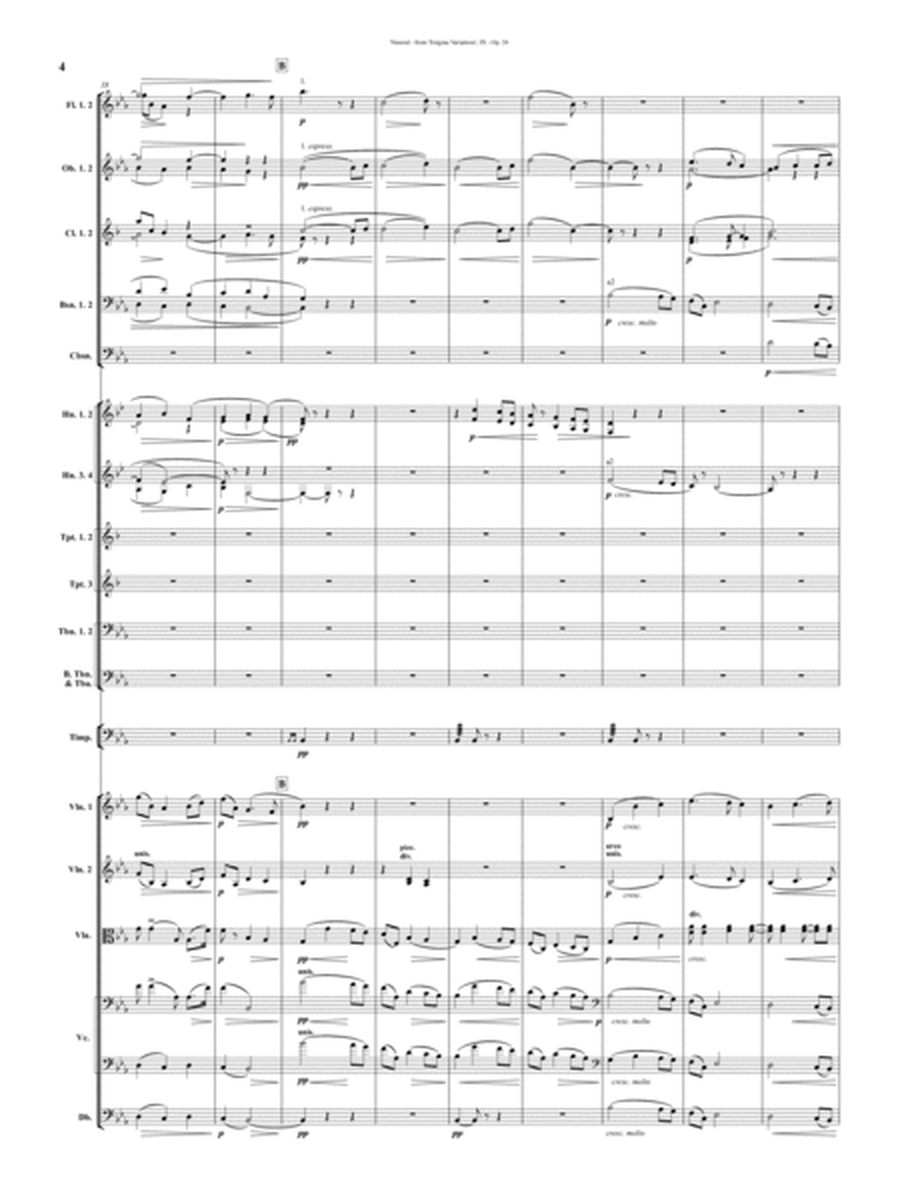 "Nimrod" from 'Enigma Variations', n. IX, Op. 36 (for Orchestra) image number null