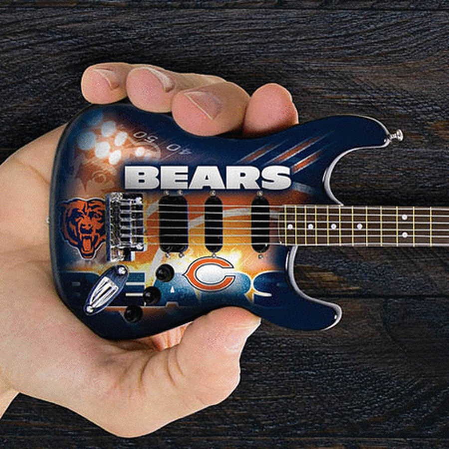 Chicago Bears 10" Collectible Mini Guitar