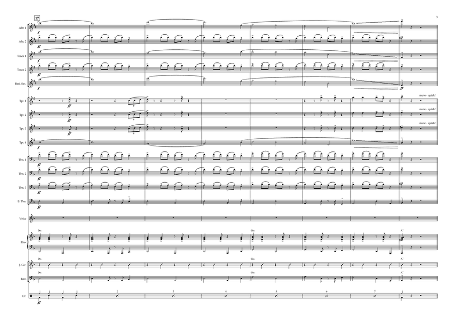 Upside Down Jazz Ensemble scores gallery preview page 3