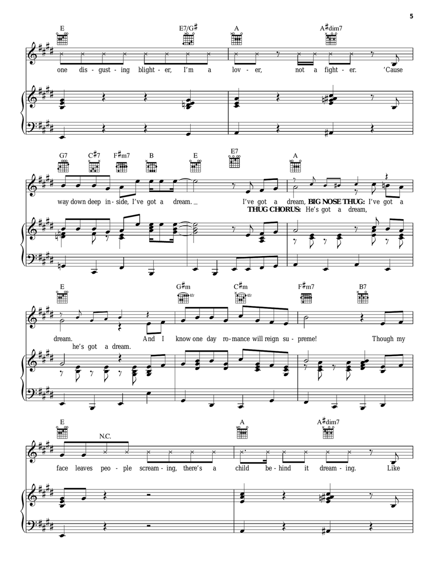 I've Got A Dream (from Tangled) Acoustic Guitar scores gallery preview page 5