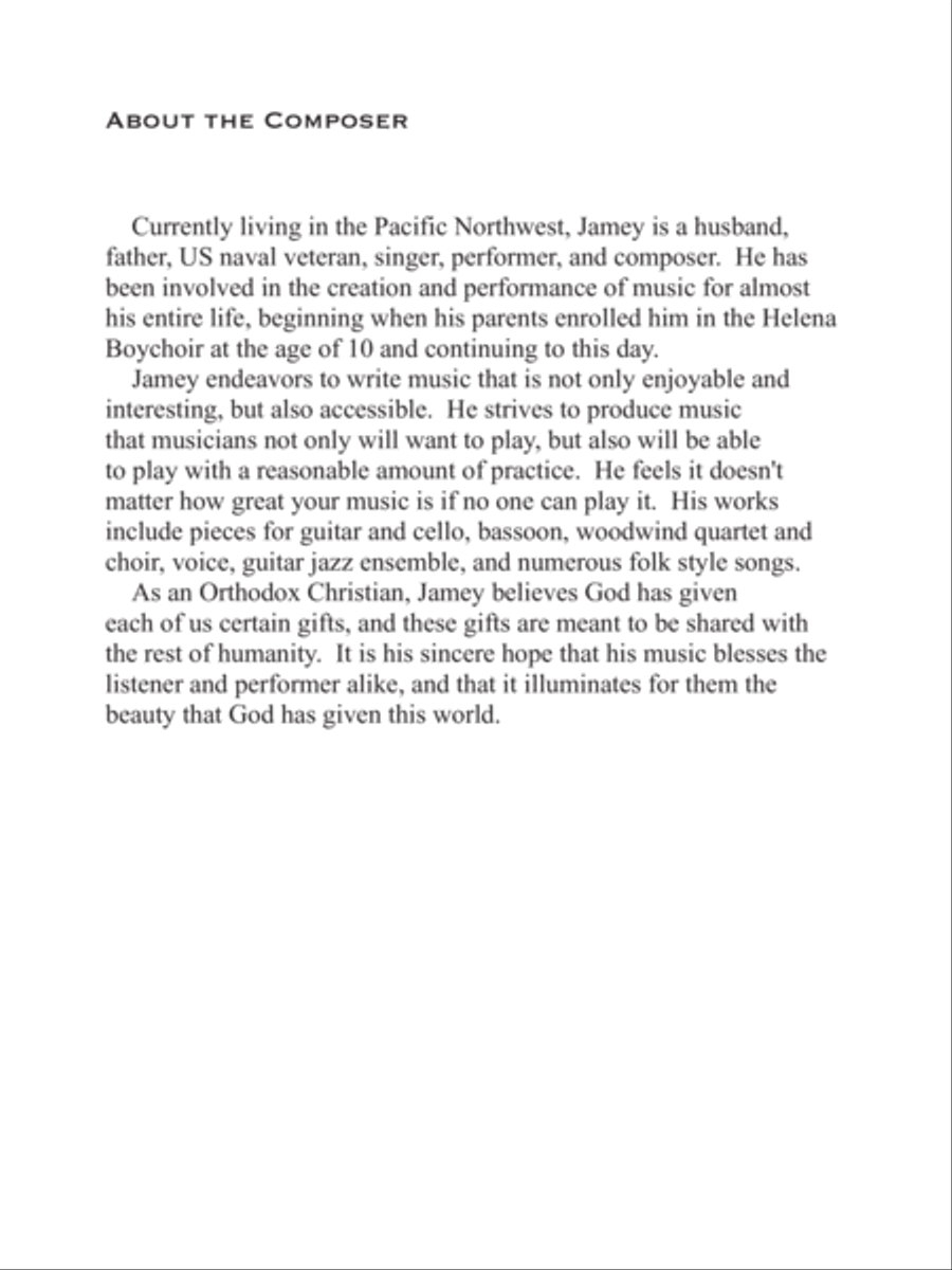 Psalm 13 (9x12) Tenor Voice scores gallery preview page 3